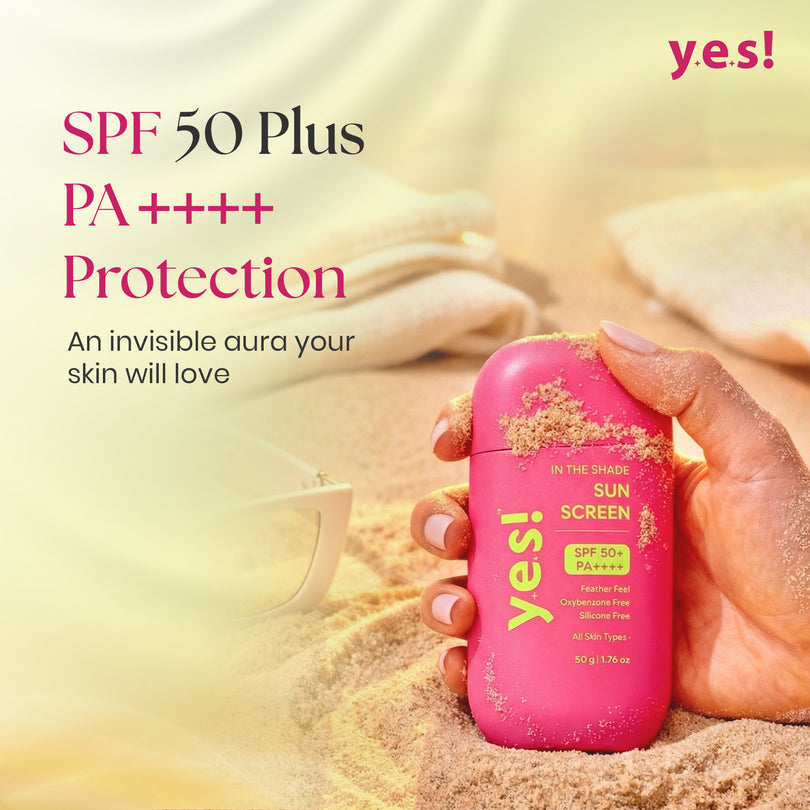 Yes! In The Shade Sunscreen | Lightweight, No White Cast | Broad Spectrum UVA/UVB Protection