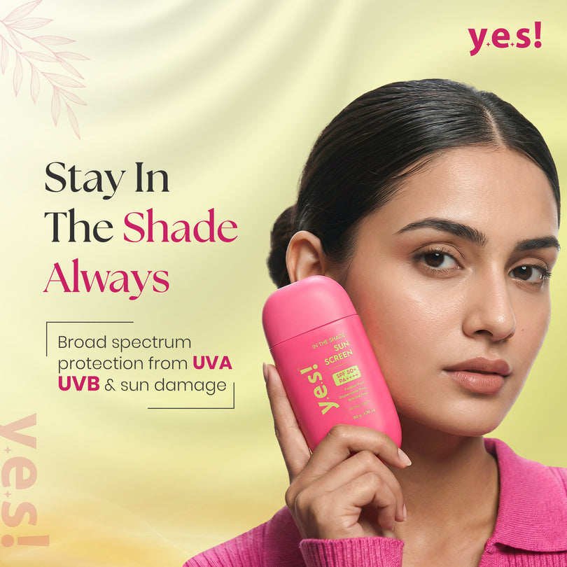 Yes! In The Shade Sunscreen | Lightweight, No White Cast | Broad Spectrum UVA/UVB Protection