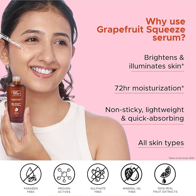 PureSense 0.3% Retinol Rosehip Face Serum for Anti Aging & Younger Looking Skin  (28 ml)