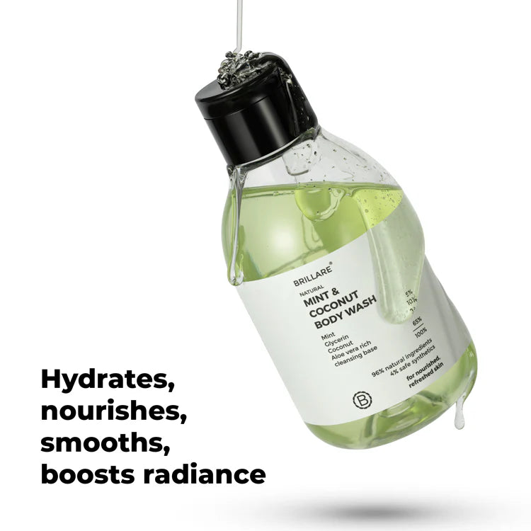 Mint & Coconut Body Wash (100ML)
