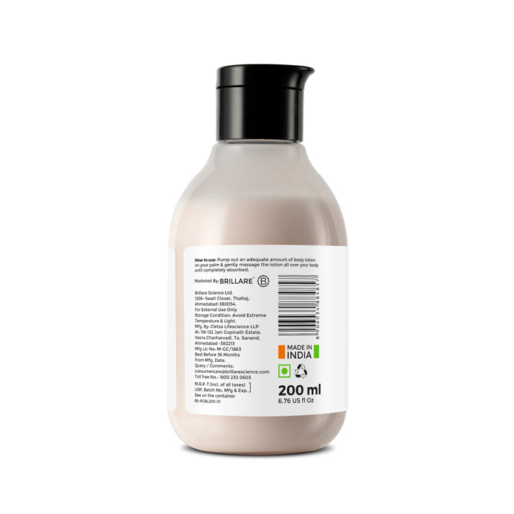 BRILLARE Rose & Coconut Body Lotion - 200ml  (200 ml)