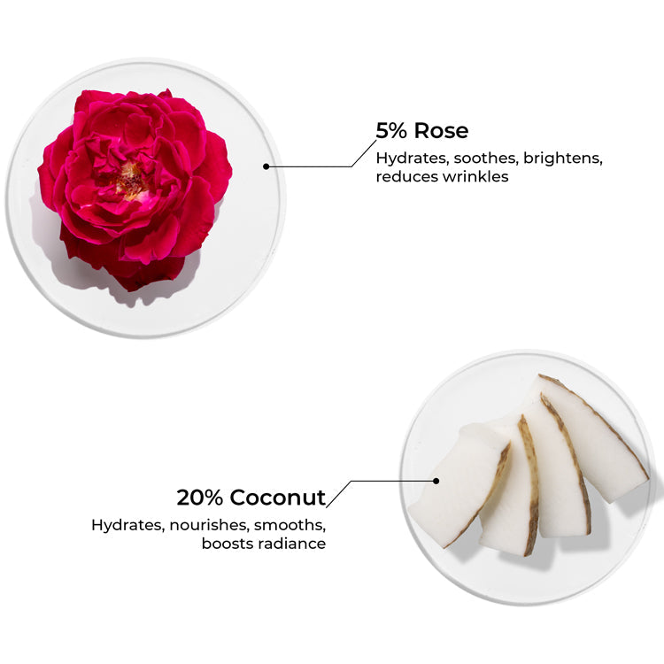 BRILLARE Rose & Coconut Body Lotion - 200ml  (200 ml)