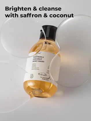 Brillare Saffron & Coconut Body Wash - 200ml