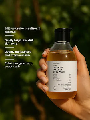 Brillare Saffron & Coconut Body Wash - 200ml