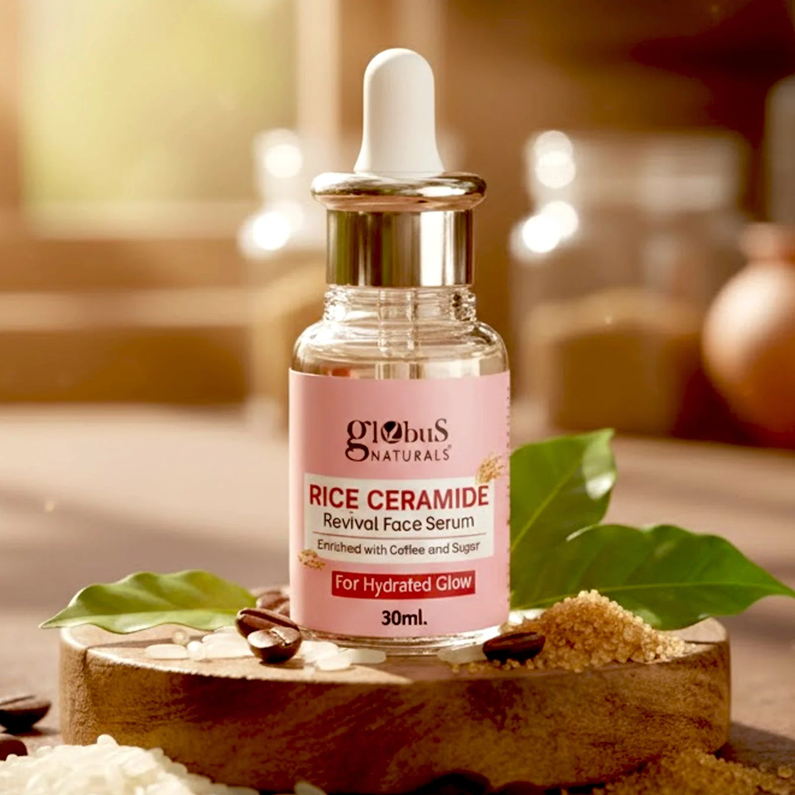 Rice Ceramide Revival Face Serum For Glass Skin, 30 ml